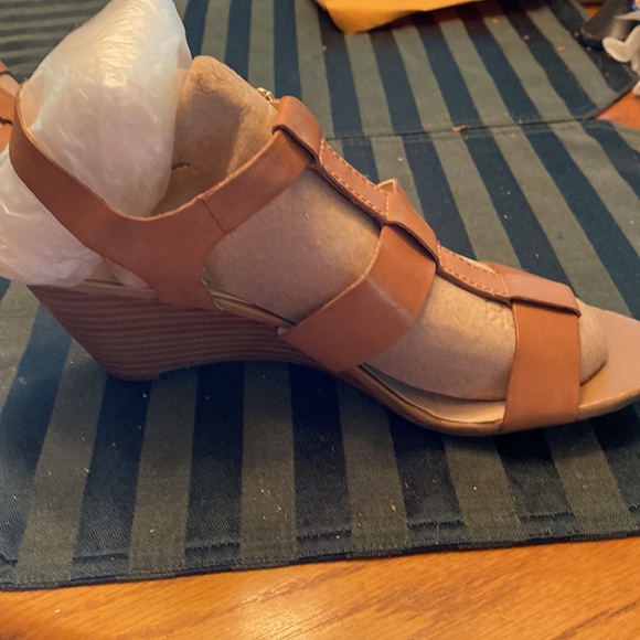Franco Sarto Leather Sandals - Picture 3 of 4